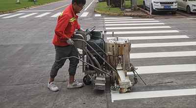 解析熱熔標線施工后干的慢的原因？