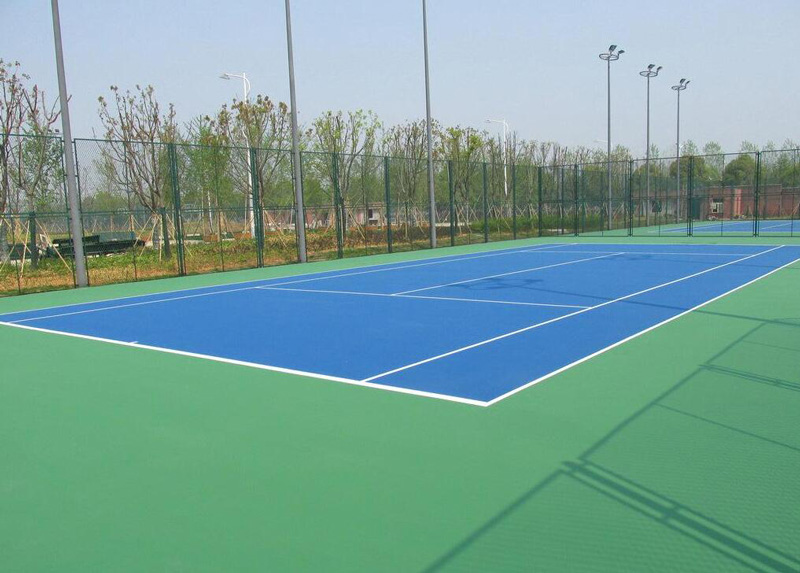 硅PU籃球場