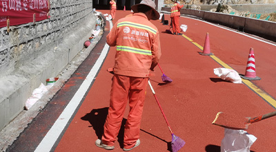 彩色防滑路面為什么會(huì)被廣泛運(yùn)用？