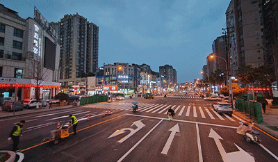 道路交通標線之禁止掉頭標線如何設置？